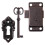 Cabinet Lock Set With Key Retro Cupboard Lock 10