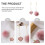 One Pair Heart Shaped Pendant Earring With Fluffy Ball Dangle 11