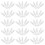 300pcs disposable lip brush heads for lip gloss application 8