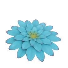 2 pcs iron craft pendant flower wall decoration hanging set