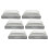 Worgeous  6 Pcs Post Cap Lights Solar Powered Railing Sealing 10