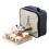 portable ceramic tea set with bag including teapot and cups 9