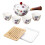 portable ceramic tea set with bag including teapot and cups 6