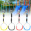 4 Teile/satz Kinder Bunte Schaukel Gymnastic Ring 6