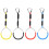 4 Teile/satz Kinder Bunte Schaukel Gymnastic Ring 2