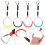 4 Teile/satz Kinder Bunte Schaukel Gymnastic Ring 8