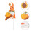2 Pcs Garden Insert Board Thanksgiving Party Decoration 11