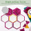 100 Pcs Hexagon Quilting Templates For Paper Piecing 8