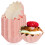 100pcs cupcake liners paper baking cups wave muffin wedding wrappers 2