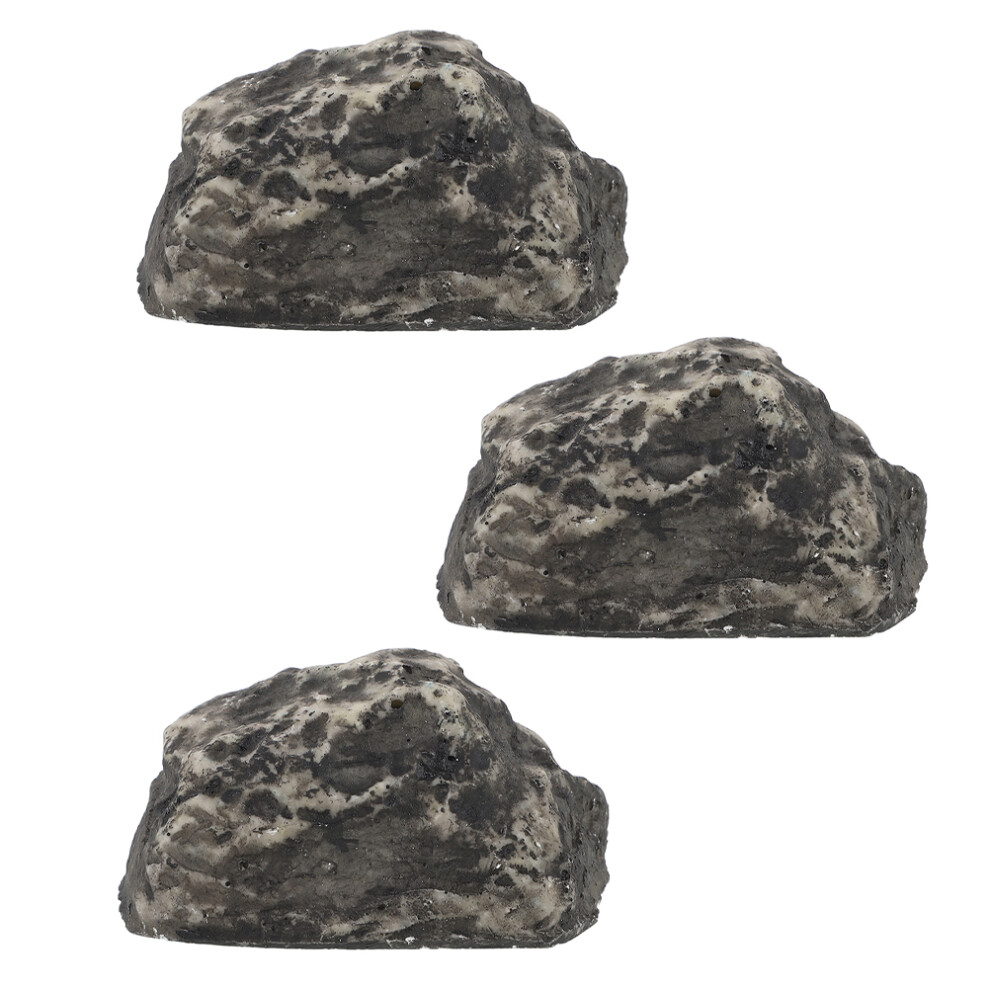 3Pcs Realistic Stone Key Hider Weather Proof Fake Rock For Garden Yard 3322647173877