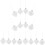 32 Pcs Clear Fillable Ornaments Christmas Tree Baubles 2