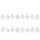 32 Pcs Clear Fillable Ornaments Christmas Tree Baubles 1
