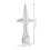 Fence Finials Topper: Galvanized Iron Picket Post Caps 3