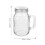 2 Sets Glass Juice Bottle with Straw Milk Tea Cup 2