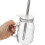 2 Sets Glass Juice Bottle with Straw Milk Tea Cup 8