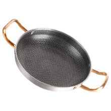 Stainless Steel Honeycomb Frying Pan for Seafood