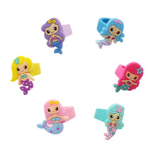 6 Pcs Play Jewelry Dress Up Rings Jewellery For Kids Childrens Girls
