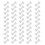 100Pièces Accessoires En Aluminium Durable Pour Fixation De Bandages 3