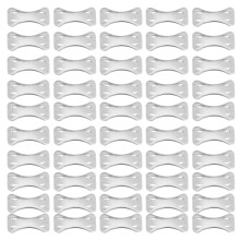 100PiĂšces Accessoires En Aluminium Durable Pour Fixation De Bandages
