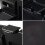 auto folding dining table car seat back tray with can holder black 5