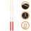 1 pair wood drumsticks for electronic drum practice 9