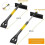 Car Ice Scraper with Broom, Extendable Snow Brush, Extendable Ice Scraper, Foam Handle, Snow Brush 2