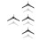 8 Pcs Plastic Christmas Tree Stand Base for Holiday Decor 4