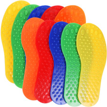 10 Pcs Rubber Feet Markers Foot Spot For Sports Floor Markings Child