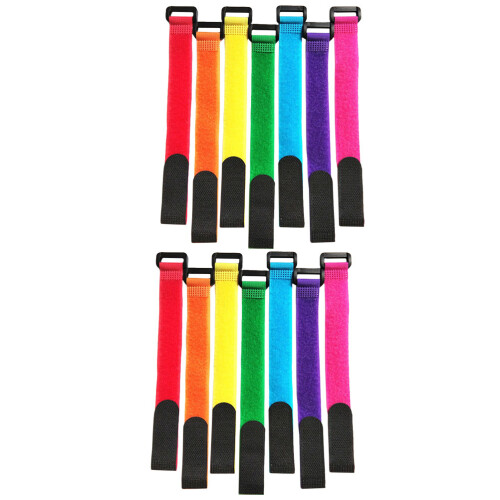 20Pcs Portable Fishing Rod Holders Multi-Function Pole Straps