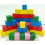 100pcs wooden cube blocks for kids math learning and play 4