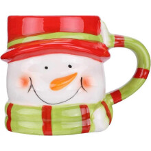1PC Christmas Snowman Mug Coffee Mug Christmas New Year Holiday Gifts