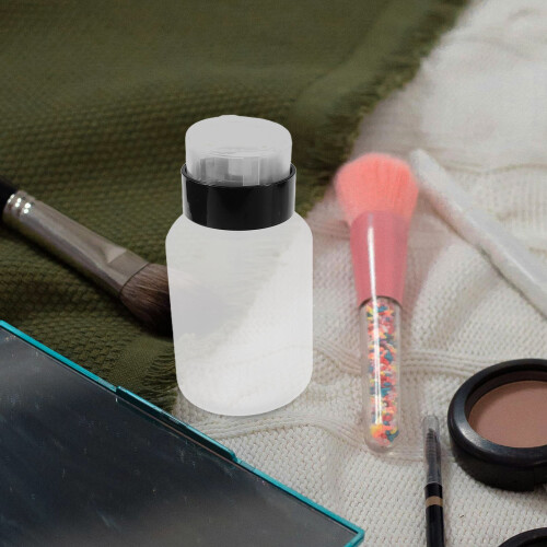 2pcs 150ml refillable nail polish remover pump bottles 2