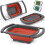 Collapsible Colander - Over The Sink Colander Strainer with Extendable Handles - Foldable Strainer 1
