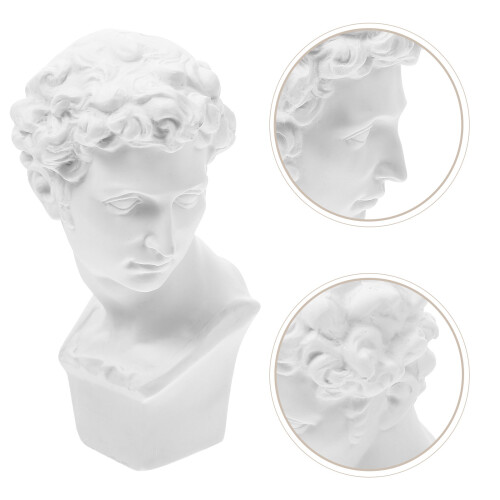 Greek Bust Statue Decorative Figurine For Home 2