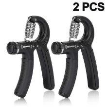 Grip Strength Trainer (adjustable), Hand Grip Strengthener, Forearm Exerciser, Finger Strengthe