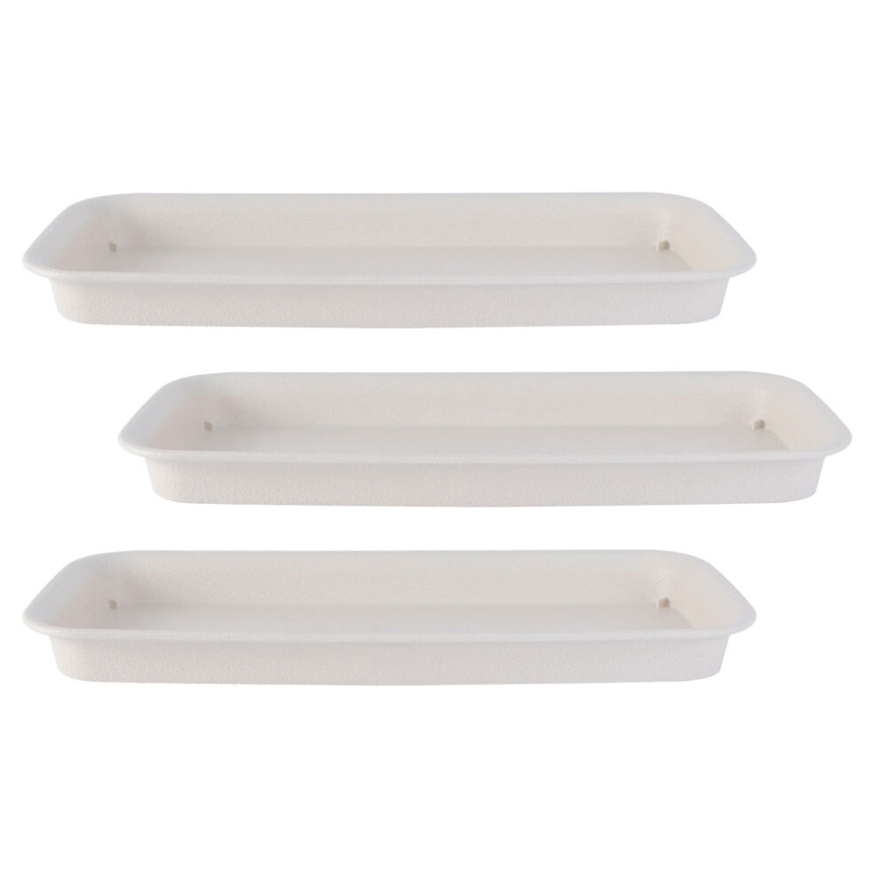 3Pcs Plastic Flowerpot Trays Multi Purpose Gardening Base-image-OPC-PKTQNT7-NEW