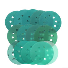 Wet Dry Sanding Discs, 125mm Sanding Discs, Green Film, Anti Clogging, Auto Body and Paint, 1200 Grit