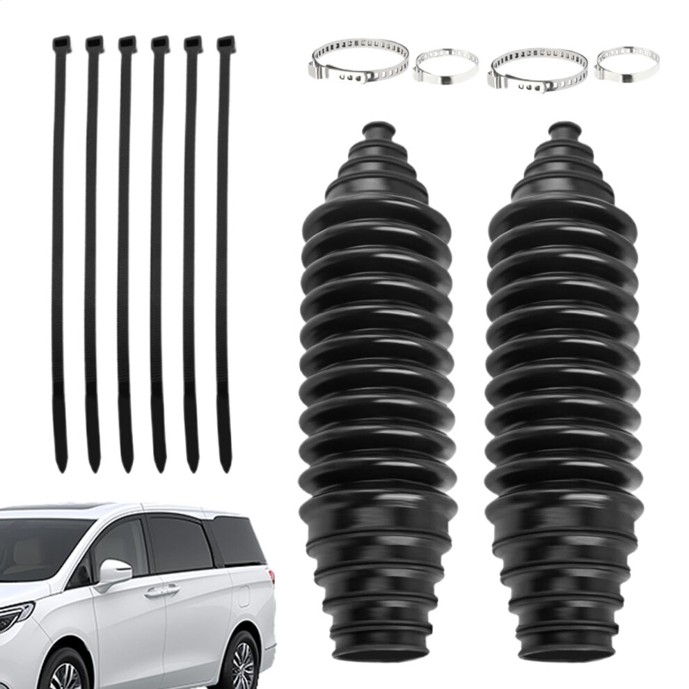 Rack And Pinions Boot Front Steering Rack Dustproof Bellows Wear-Resistant Tie Rod End Boot Universal Fit For Vehicles 9016109178138