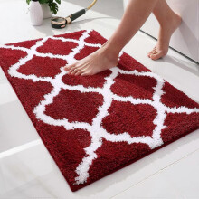 Luxury Bathroom Rug Mat, Soft and Absorbent Microfiber Bath Rugs, Non-Slip Shaggy Bath Carpet