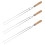 2 mango madera 3 pzs para bbq camping 7