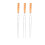 2 mango madera 3 pzs para bbq camping 1