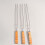 2 mango madera 3 pzs para bbq camping 11