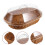 cesta para pan con , servicio , verduras y 4