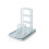soporte multifuncional de plástico azul para esponjas y paños 8