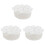 3 Pcs Wedding Ring Pillow Cushion Bridal Ring Case 2