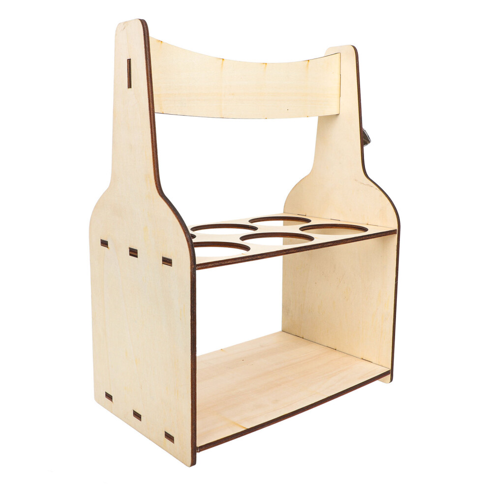 Wooden Beer Carrier Holder Rack Storage Stand-image-OPC-PKTQZ9Z-NEW