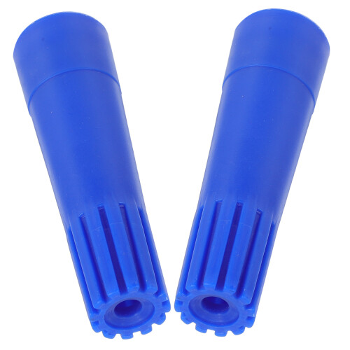 Threaded Mop Adapter Plastic Blue For Versatile Cleaning 2pcs
