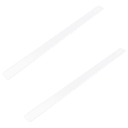 2pcs Rolling Biscuit Balance Acrylic Small Tools Transparent 2