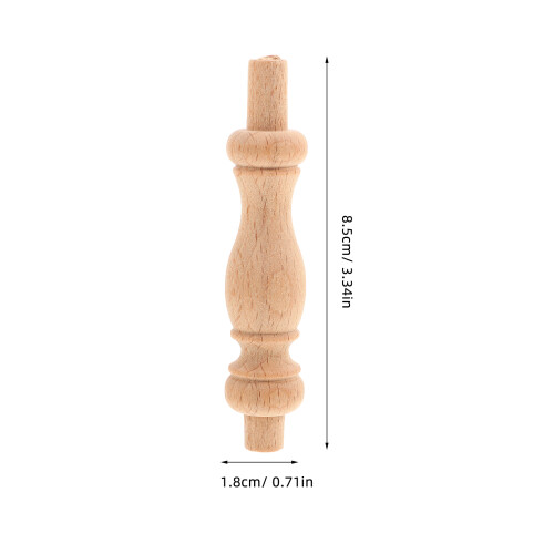 Raindrops  10 Pcs Balusters For Staircases Solid Wood Column 1