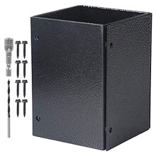 Post Base Protectors Railing Posts Deck For Stainless Black